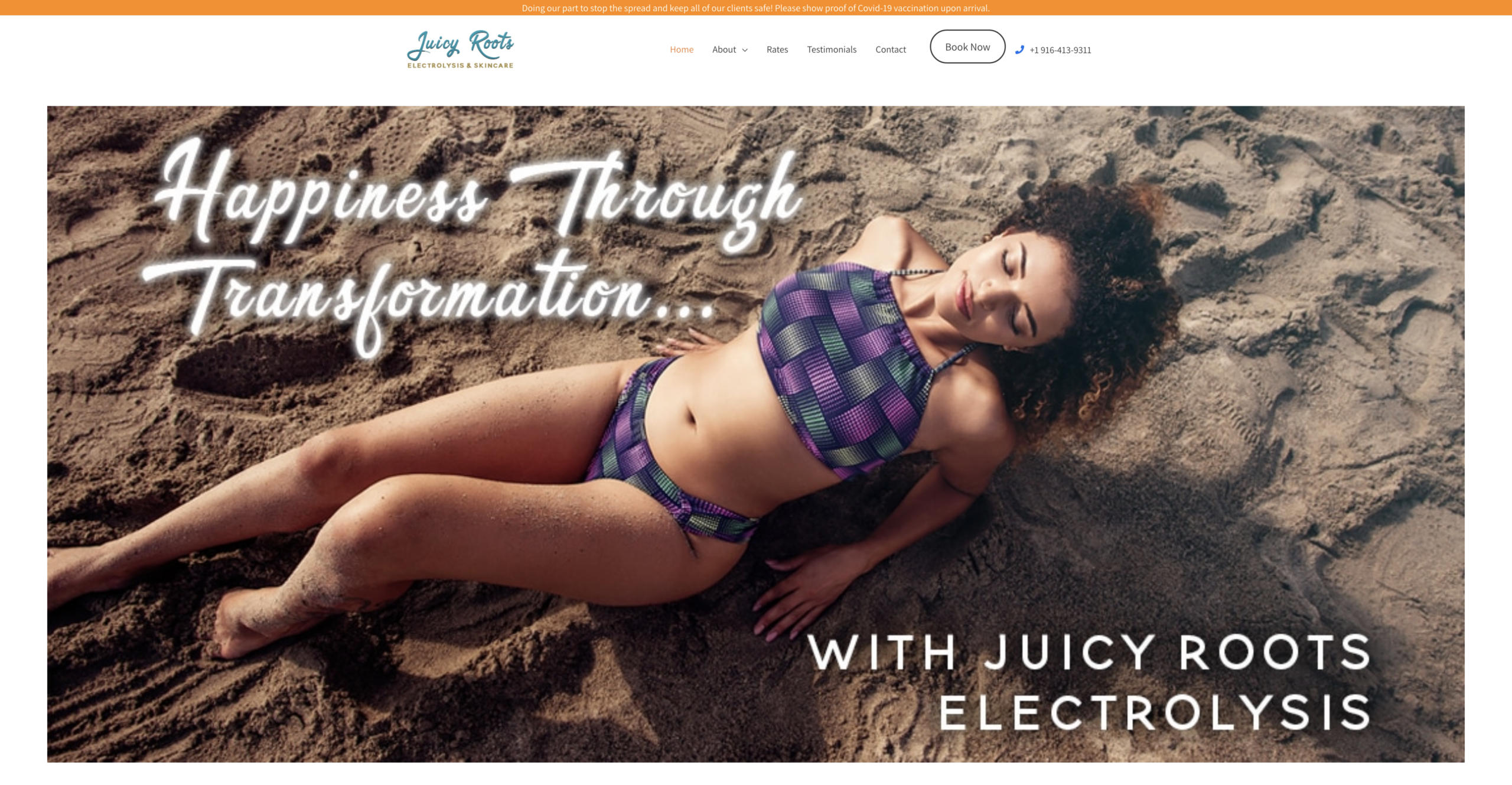 Juicy Roots Website Sample 1