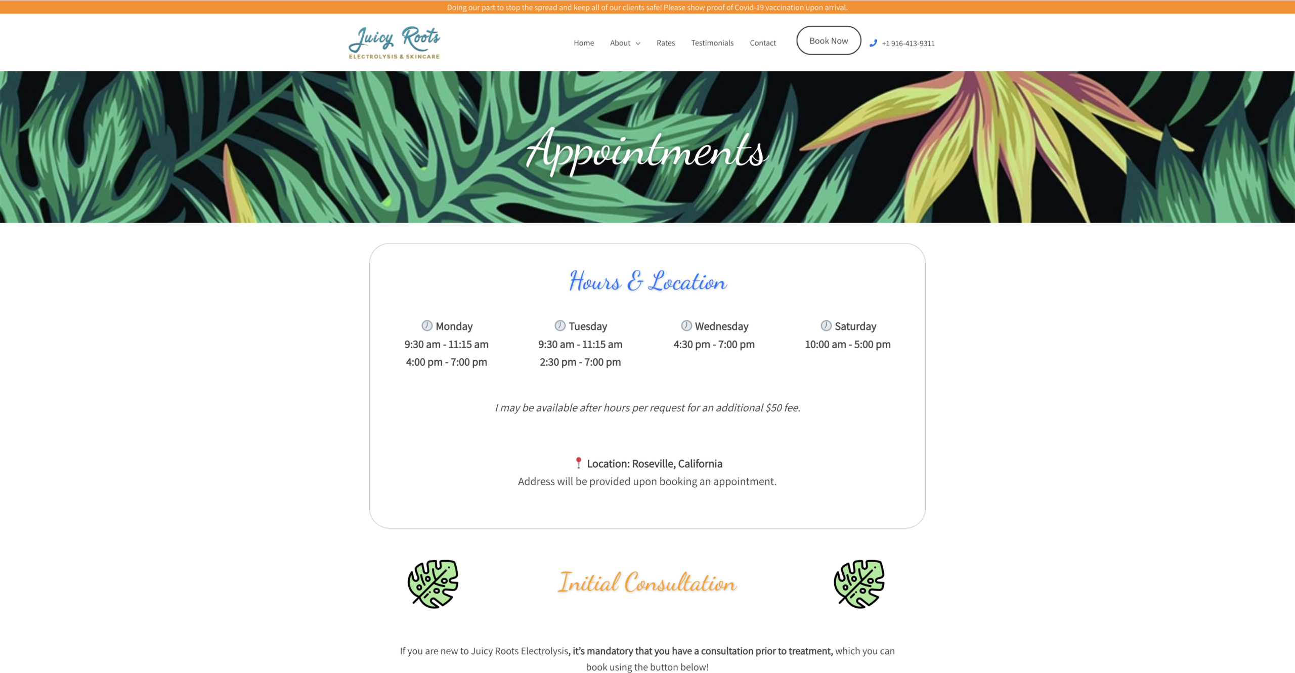 Juicy Roots Website Sample 6