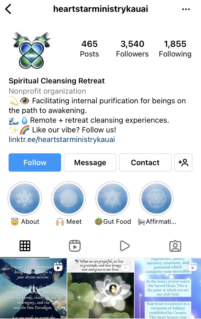 Heartstar Ministry Instagram Sample 1